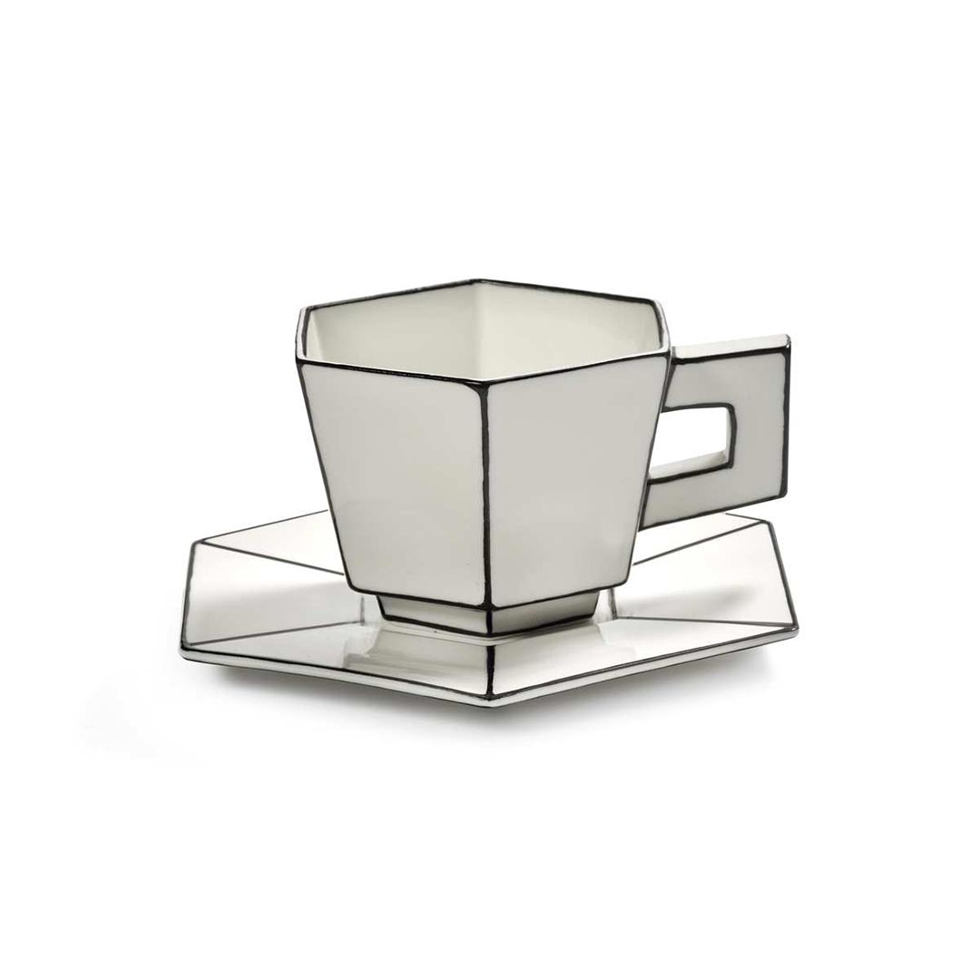 Carte Blanche - Cappucino kop- en schotel - Annebet Philips / Serax