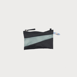 The New Pouch S 'black & grey' - Susan Bijl