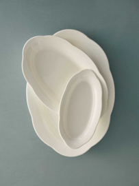 Servies Silhouette - Diep bord ovaal L 30 cm - Sergio Herman / Serax