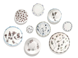 Serveerschaal 35 cm Mirtillo Nude - Marni / Serax