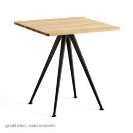 Cafétafel vierkant 70 x 70 cm 'Pyramid 21' - HAY