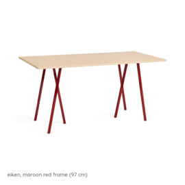 Tafel 200 x 92,5 cm 'Loop Stand' - HAY