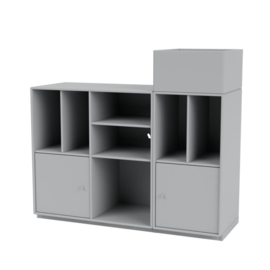 LP vinyl kast  'Spin III' 105 x 90 cm - Montana