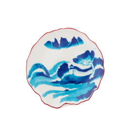 Classic On Acid Dessert Bordje 21 cm 'Melting Landscape' - Seletti Diesel Living