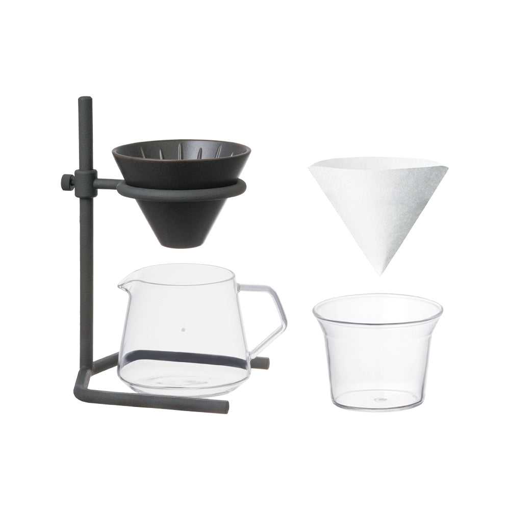 Slow Coffee Style staander set voor 2 cups - KINTO