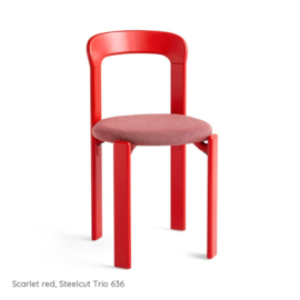 Rey Chair Scarlet red, Steelcut Trio 636 - HAY