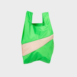 Shoppingbag M 'greenscreen & tone' - Susan Bijl AMPLIFY