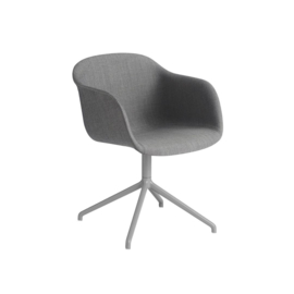 Fiber Kuipstoel, draaipoten, gestoffeerd - Muuto