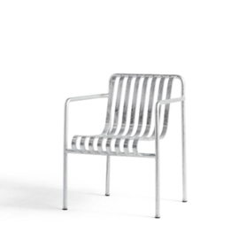 Palissade Dining Armchair Hot Galvanised - HAY