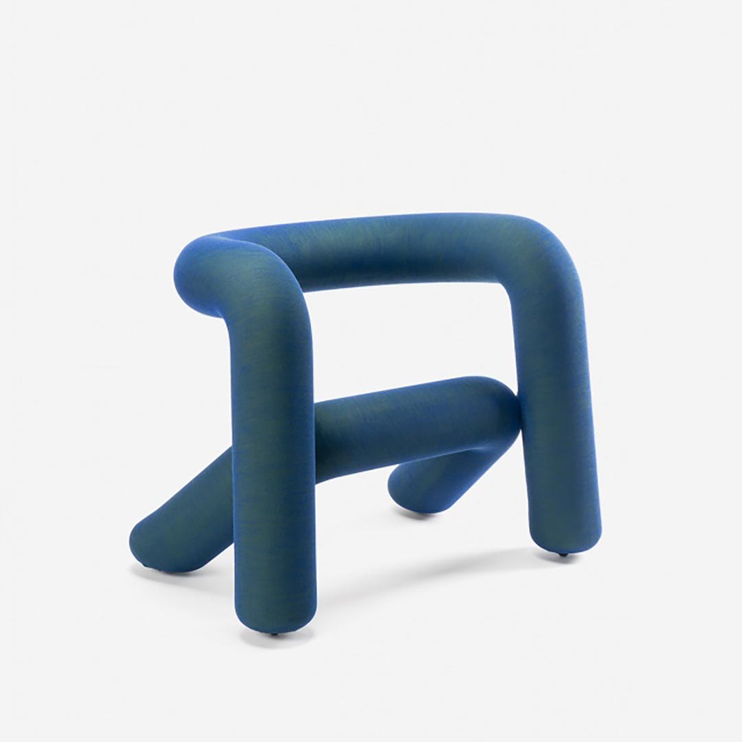 Extra Bold Armchair Blue-Green - Big-Game / Moustache