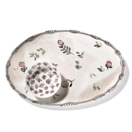 Serveerbord Ovaal 46,5 cm Mirtillo Nude - Marni / Serax