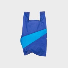 Shoppingbag M 'electric blue & sky blue' - Susan Bijl