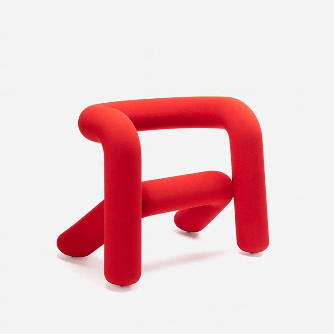 Extra Bold Armchair Red - Big-Game / Moustache