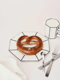 Carte Blanche - Dessert bord 18,5 cm - Annebet Philips / Serax