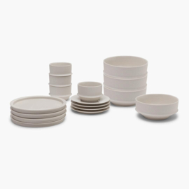 Servies Dune - Ontbijtset 16 st. Alabaster - Kelly Wearstler / Serax