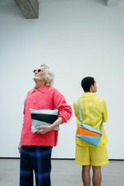 The New Bum Bag M 'Ocean & Orange' Handtas / Heuptas - Susan Bijl UNTITLED