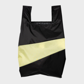 Shoppingbag L 'black & joy' - Susan Bijl FLASH