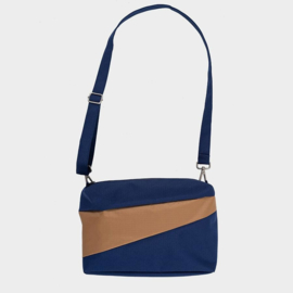 The New Bum Bag M 'navy & camel' Handtas / Heuptas - Susan Bijl