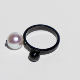 Basisring: Black Narrow (3 mm) - Small Factory Ring