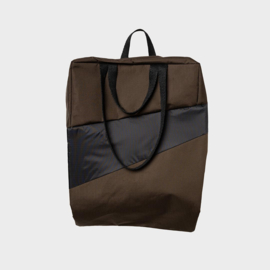 The New Tote Bag L 'mud & black' - Susan Bijl REVERB
