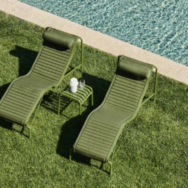 Palissade Chaise Longue Hot Galvanised - HAY