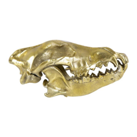 Aluminium Schedel Wolf / Wolf Skull - Seletti Diesel Living