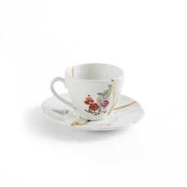 Kintsugi servies - Kop en schotel 6,4 cm (no.2)  - Seletti