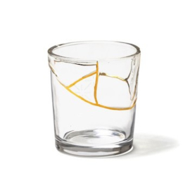 Kintsugi servies - Glas 8,7 cm (no.3)  - Seletti