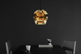 Beehive hanglamp (messing) - Marc de Groot