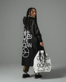 Shoppingbag M 'Ocean White' - Susan Bijl x Experimental Jetset