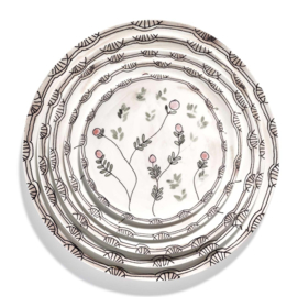 Plat bord 24 cm Mirtillo Nude - Marni / Serax