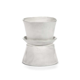 Servies La Mère - Vaas 22 cm Wit - Marie Michielssen / Serax