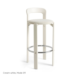 Rey Bar Stool Cream white, Mode 011 - HAY