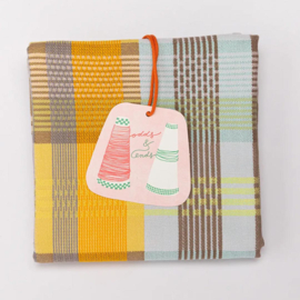 odds & ends theedoek #53C-1 wild weave - Foekje Fleur