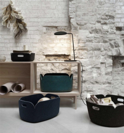 Restore Basket 48 x 35 'Black Mélange' - Muuto