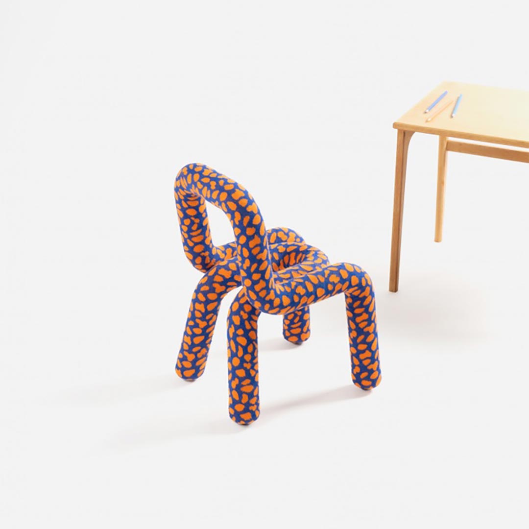 Mini Bold Chair Parrot - Big-Game / Moustache