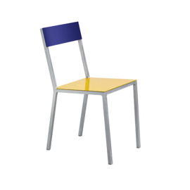 alu chair yellow candy blue - Muller Van Severen / Valerie Objects