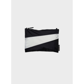 The New Pouch M 'Black & Cloud' - Susan Bijl FOREVER '26