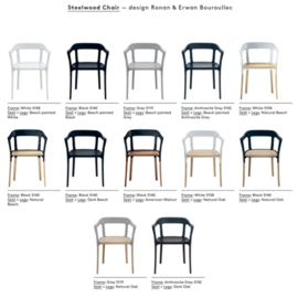 Stoel Steelwood Chair eikenhout - Magis