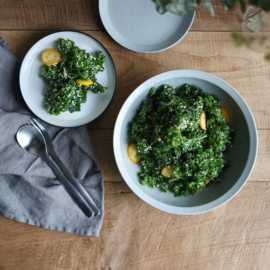 RIM bowl / kom MAT ZWART - KINTO