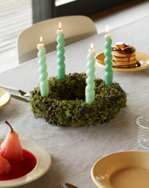 Set van 6 hoge Spiralen kaarsen / Spiral candles - HAY