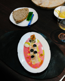 Servies Silhouette - Diep bord ovaal M 24,5 cm - Sergio Herman / Serax