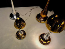 Tafellamp 'Mushroom' Zilver / Goud - Arnout Visser
