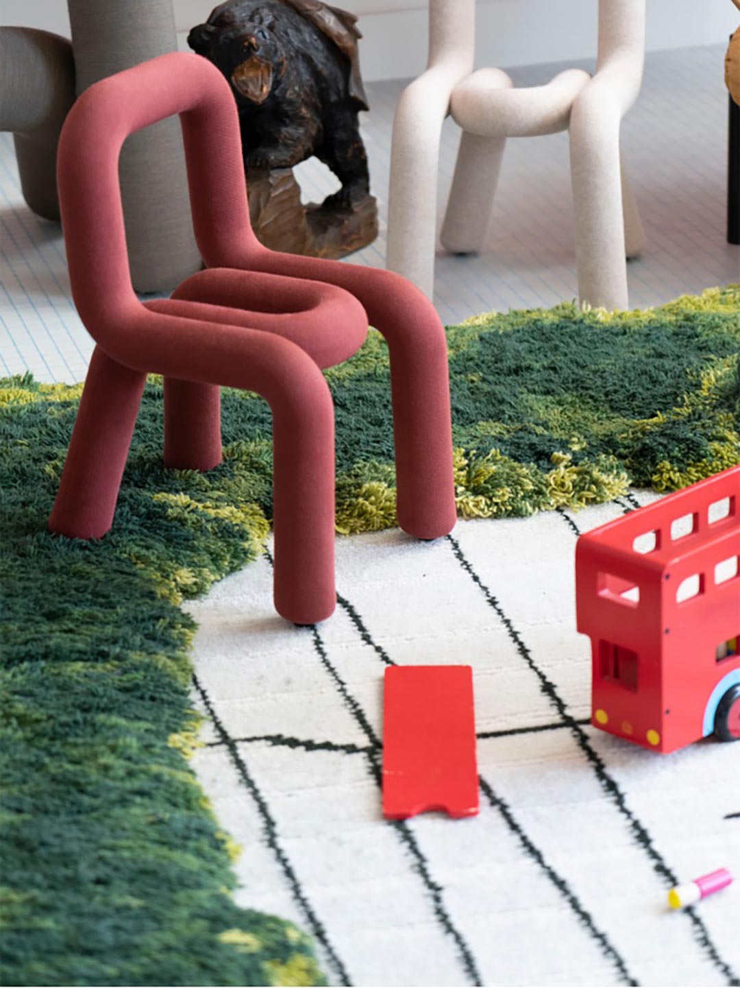 Mini Bold Chair Chestnut - Big-Game / Moustache