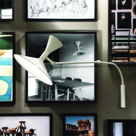 Wandlamp Marseille mini black - Le Corbusier / Nemo