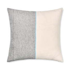 Kussen 'Carte Postal Grey-white-blue' 50 x 50 cm - Inga Sempe / Elvang