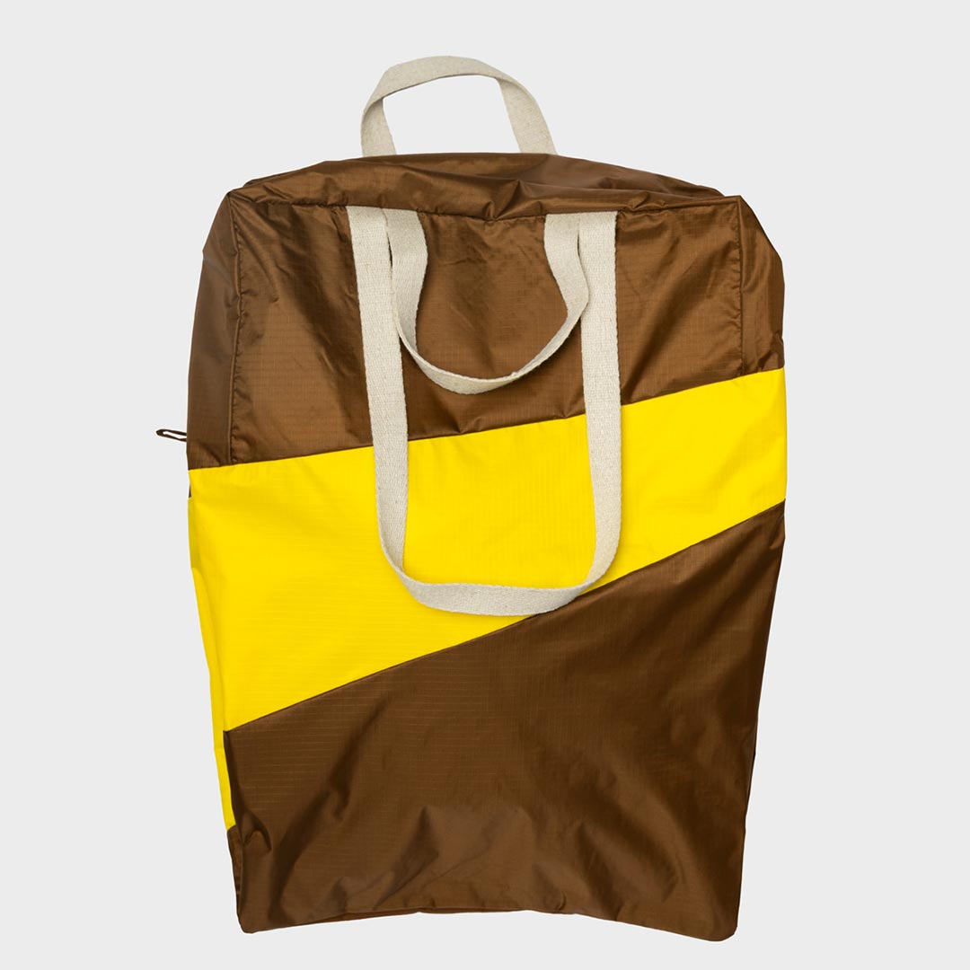 The New Stash Bag L 'hazel & tv yellow' - Susan Bijl FLASH