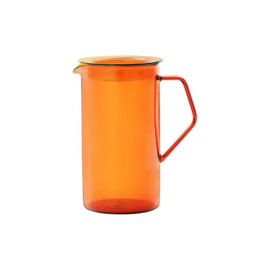 Amberkleurige Waterkan 'CAST' (0,75 of 1,2 L) - KINTO