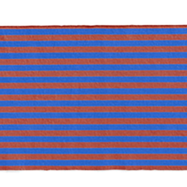 Loper / Vloerkleed 'Stripes and Stripes' 60 x 200 Cacao Sky - HAY