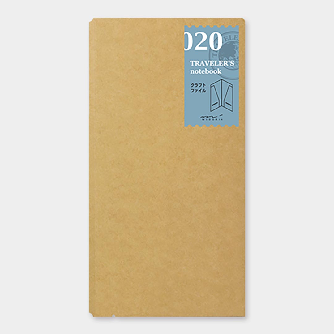 Refill 020 Kraft File voor Traveler's Notebook - Traveler's Company